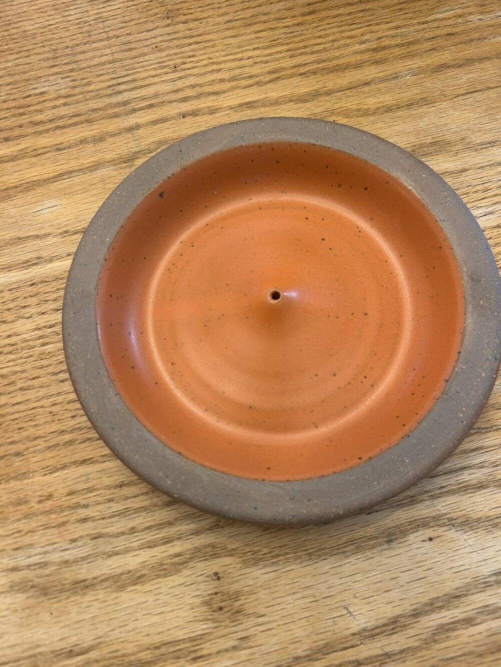 East Fork Pottery DAYLILY Incense Holder Wheel Thrown Retired Rare NEW